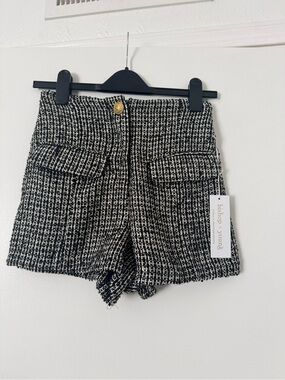 Anthropologie bishop + young Quinn Tweed Dress Shorts